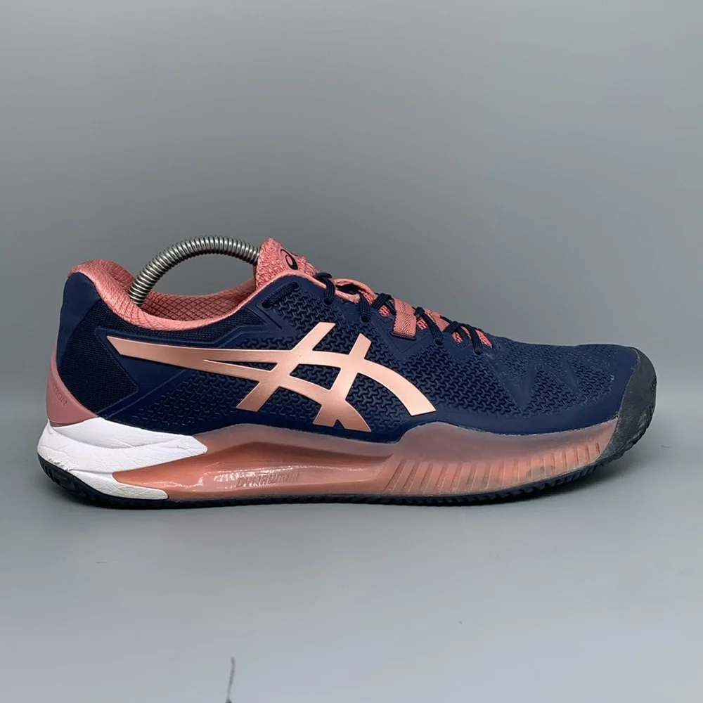 ASICS Gel-Resolution 8 Clay Tennis Shoes 1042A070 Women's Sz 11 EU‎ 43.5
